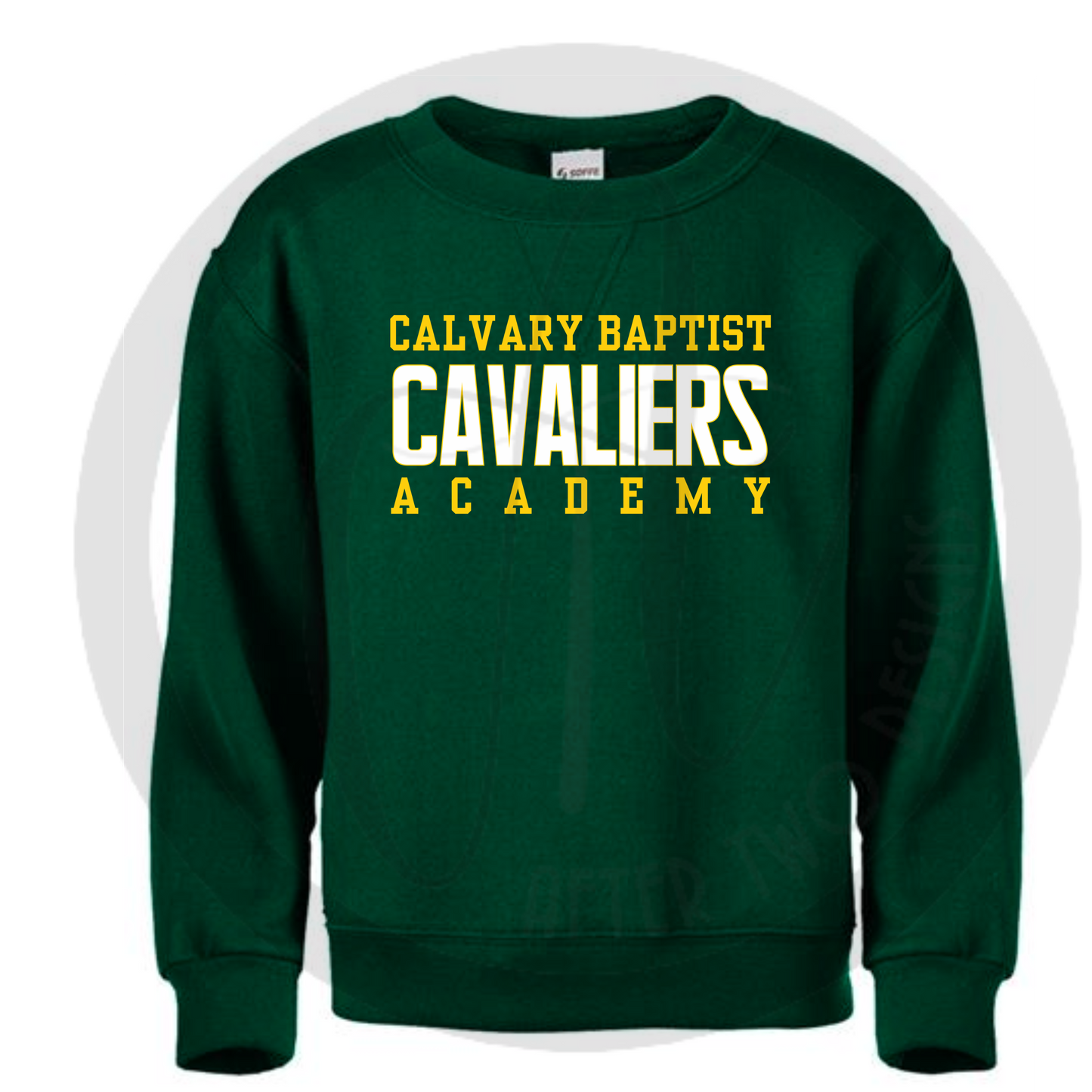 Green Crewneck Sweatshirt Gildan