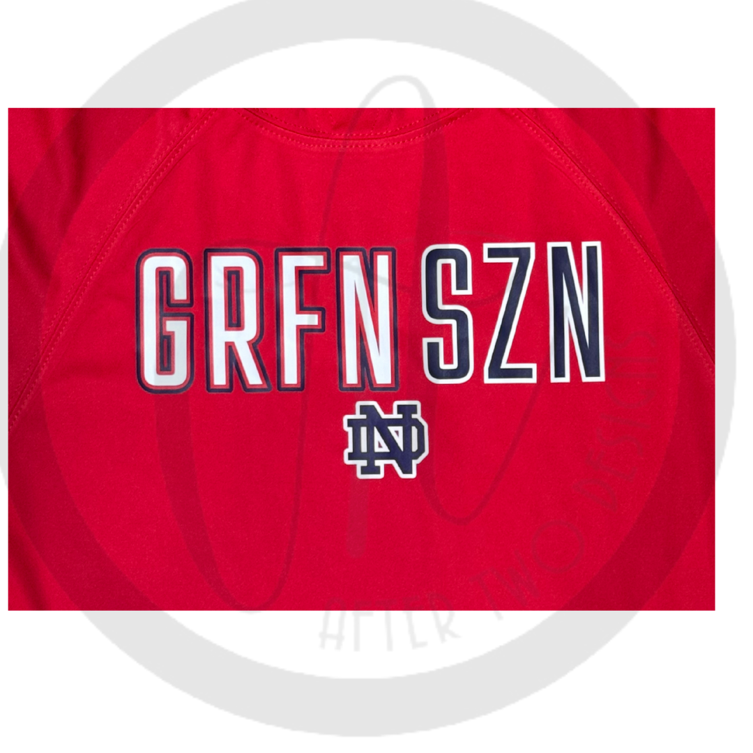 GRFN SZN A4 Tee Red PRESALE