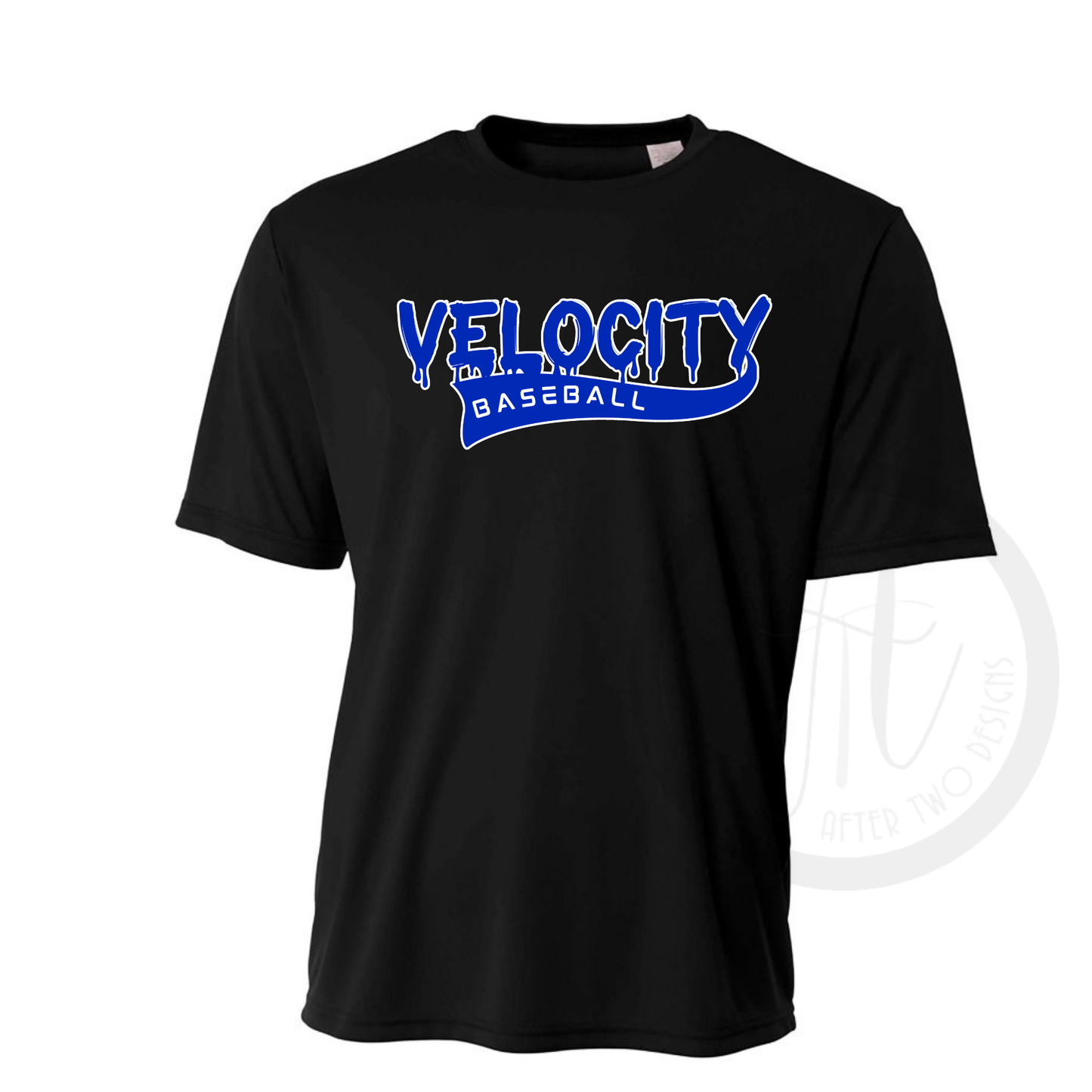 Men/Boy DriFit A4 - Velocity Drip Black