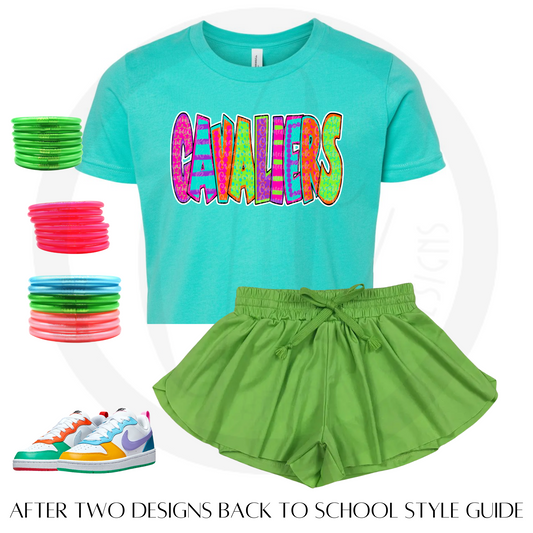 Teal Cavaliers - Bella Canvas