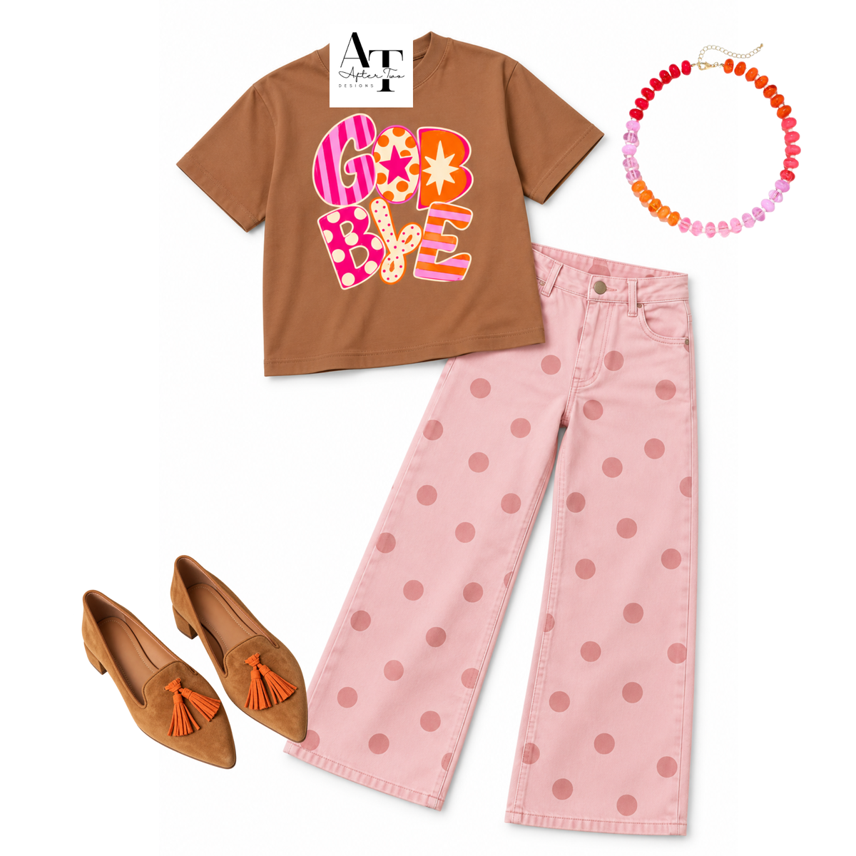 GOBBLE Tee Boxy Crop -MTO