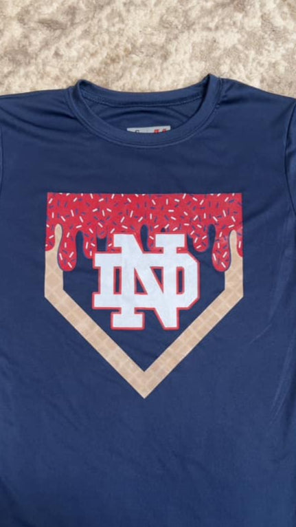 Navy ND Drip - A4 DriFit