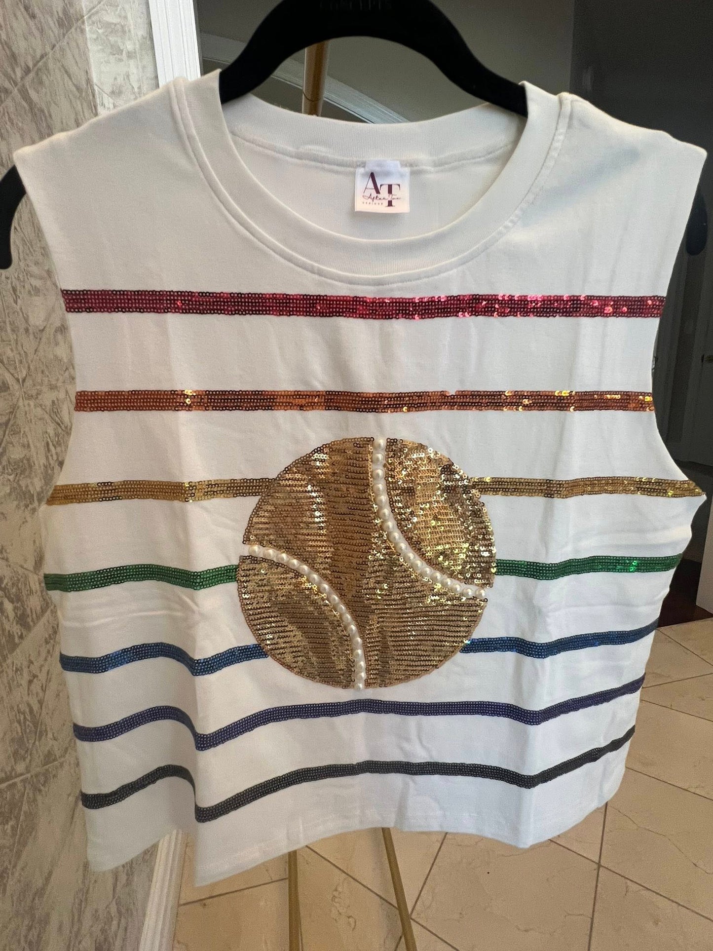 Full Sequin Front and Back Tank - IN STOCK