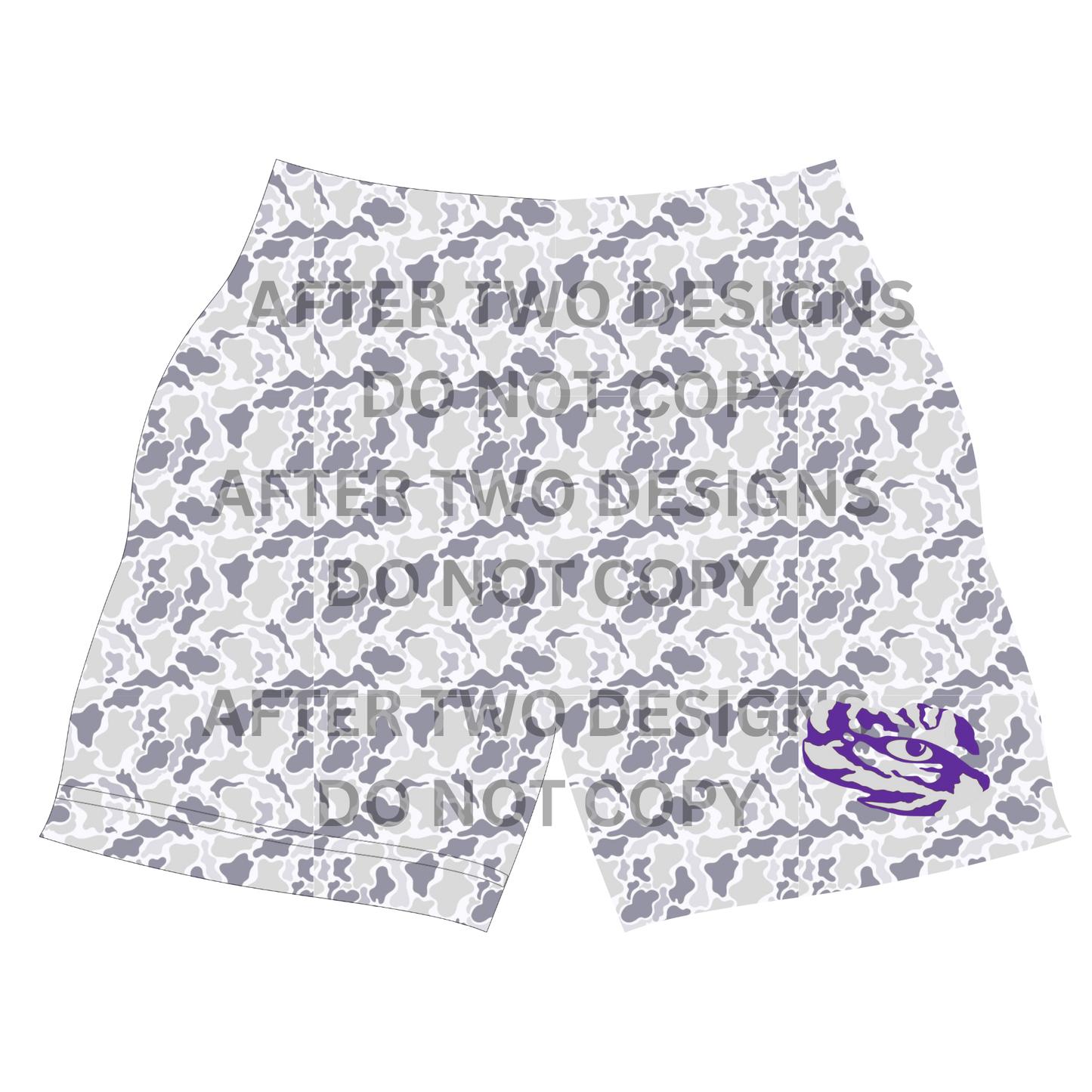 Tiger Camo Shorts - PRESALE