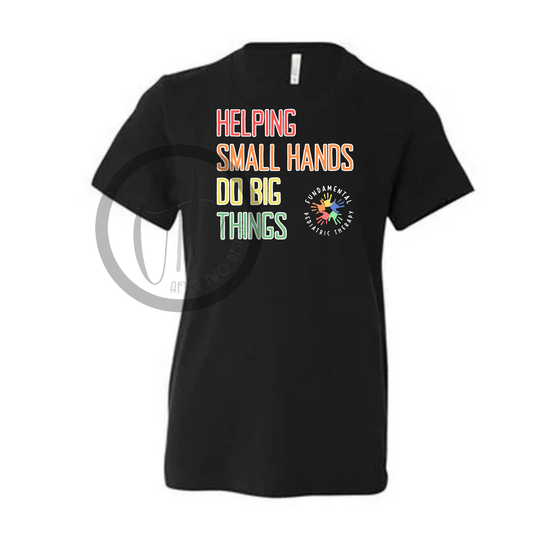 Green &Black Helping Hands Bella Canvas MTO