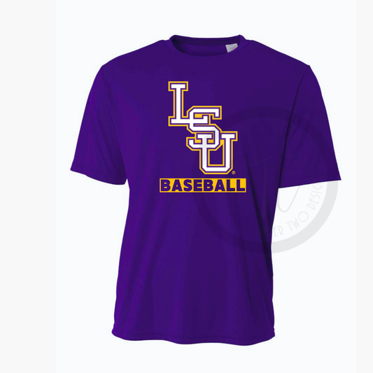 LSU Baseball- A4 Dri-Fit Tee