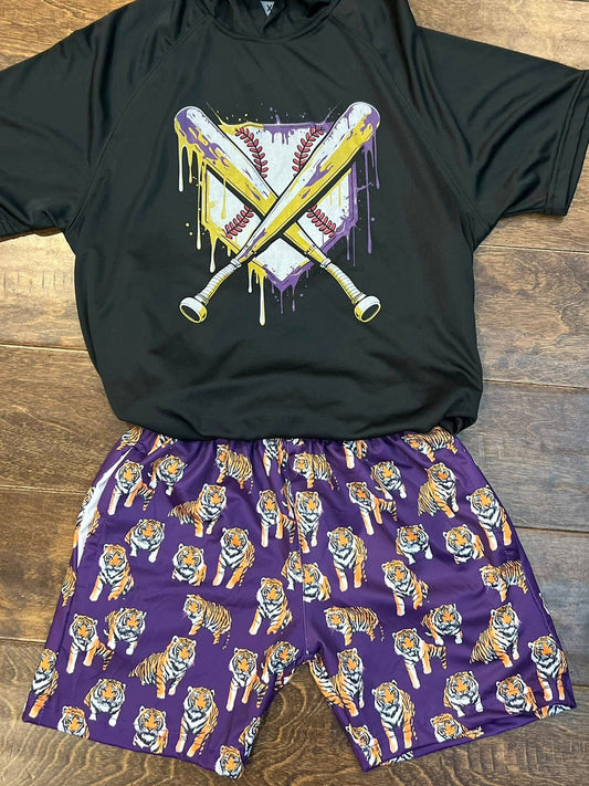 Tiger Head Athletic Shorts IN STOCK