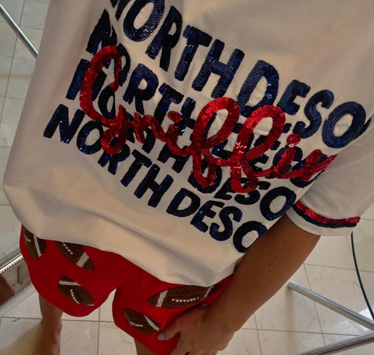 ND Griffins Sequin Tee IN STOCK