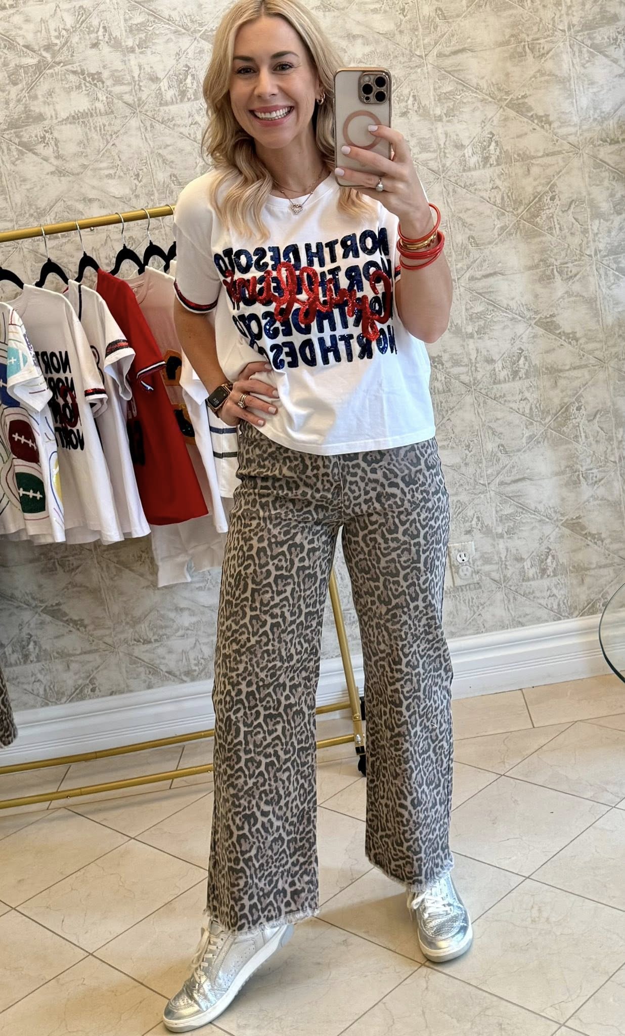 Leopard Jeans