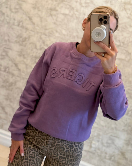Tigers Embossed Sweatshirt IN STOCK