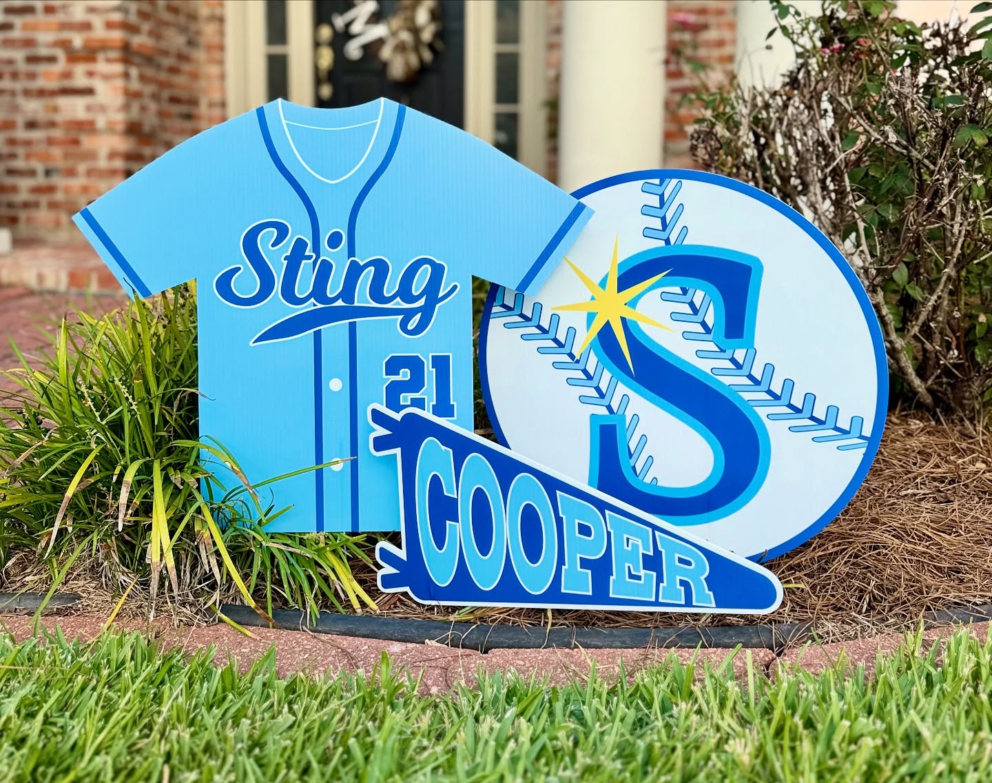 Front Jersey Yard Sign