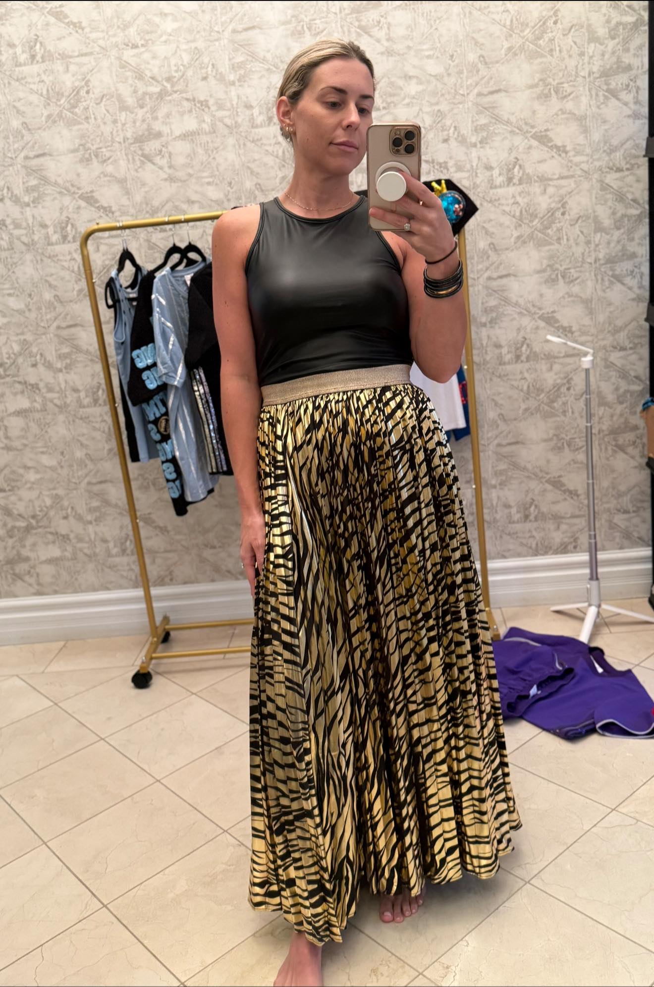 Metallic Tiger Skirt PRESALE