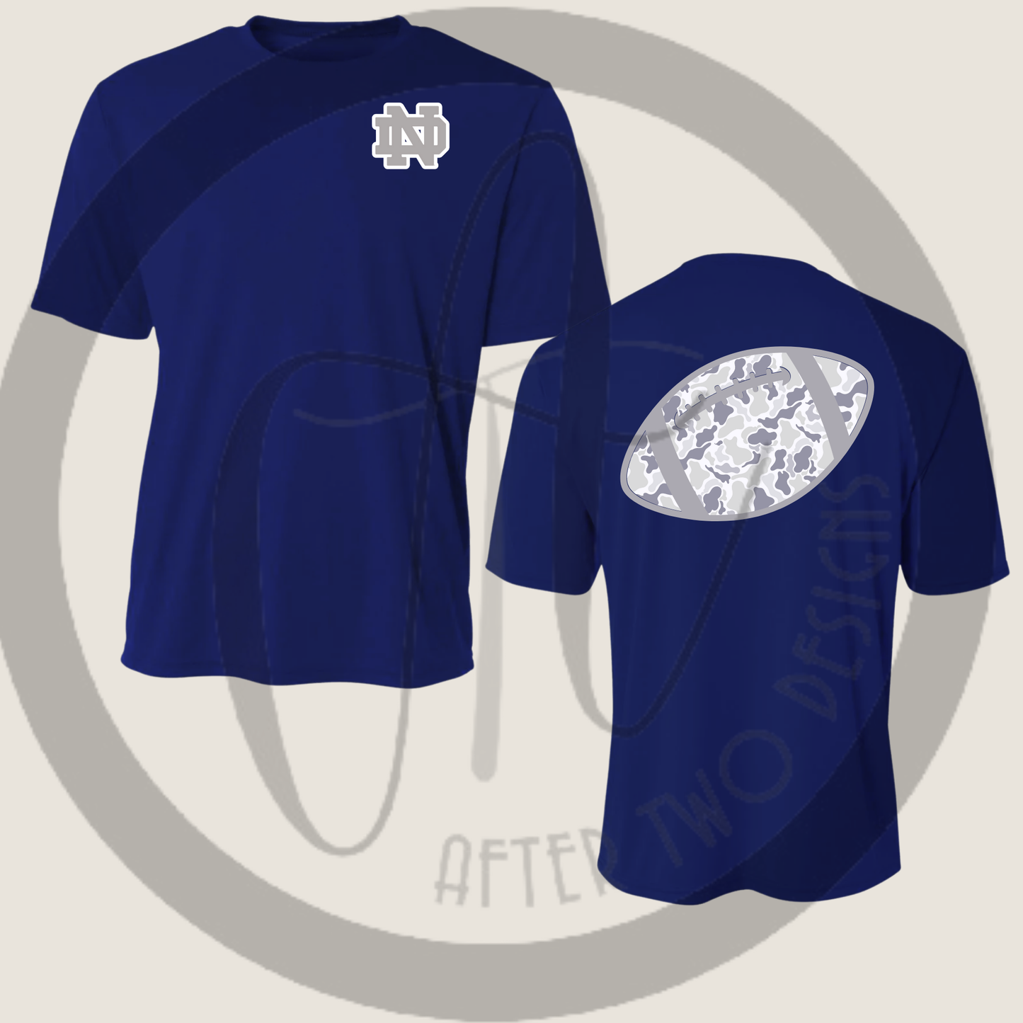 ND Camo Performance Tee - PRESALE