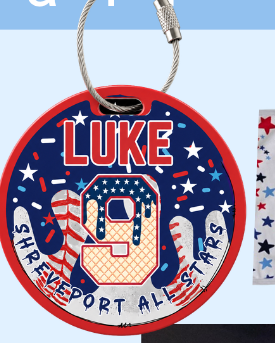 Drip Stars Bag Tag MTO (Colors Customizable)