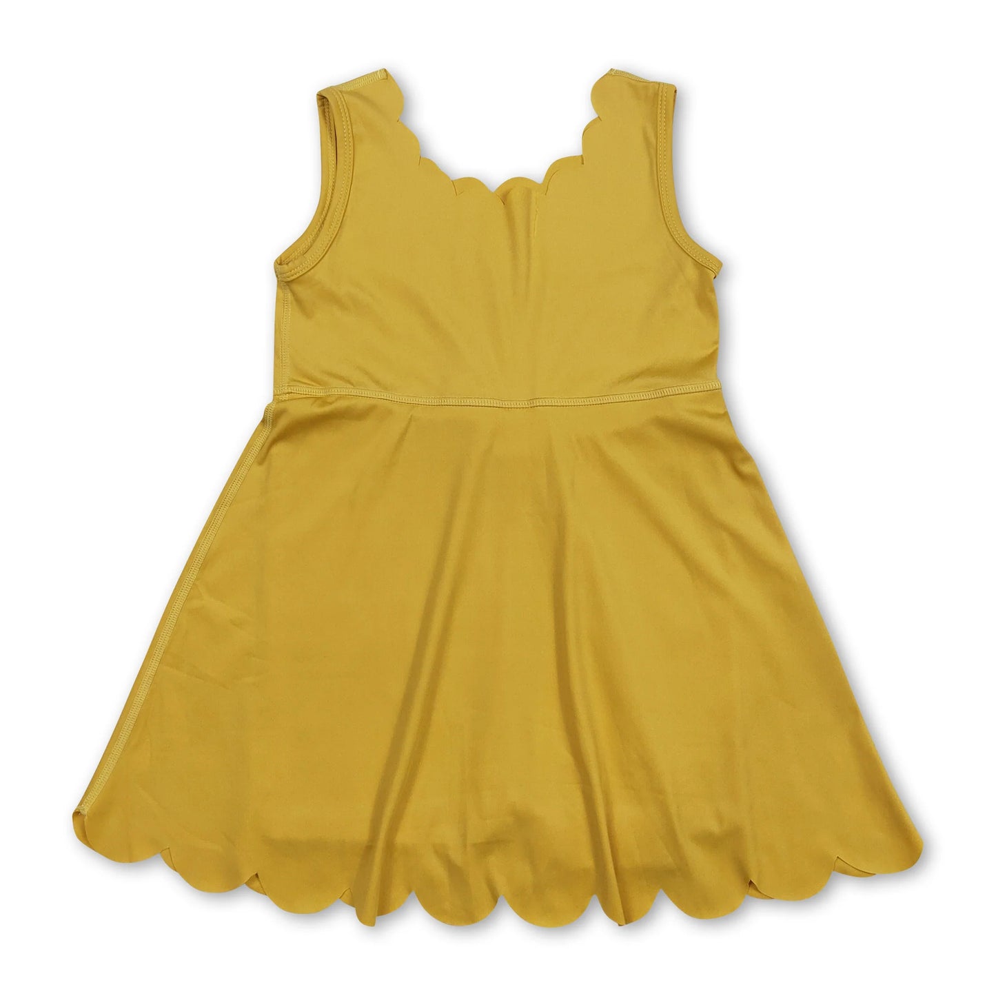 Girls Active Dress Gold