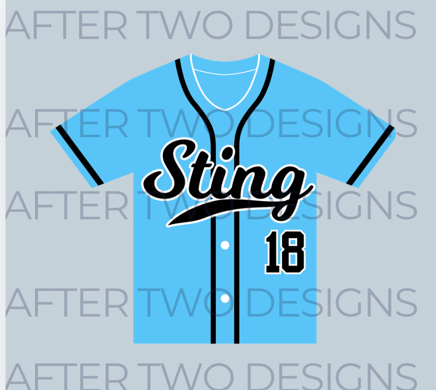 Front JERSEY Yard Sign