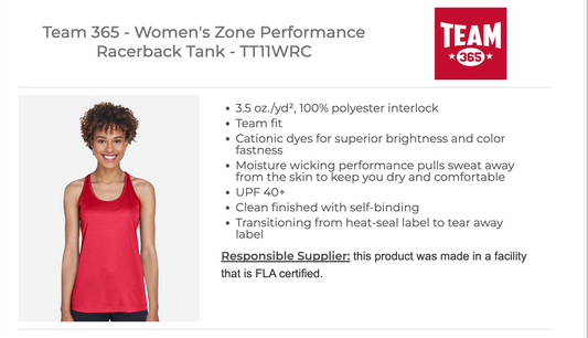 Duck DriFit Tank 1 - MTO