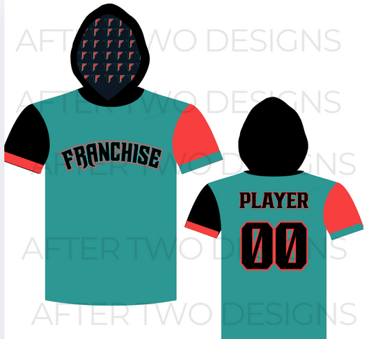 Colorblock Drifit Tee/Hooded Tee by A2D - PRESALE