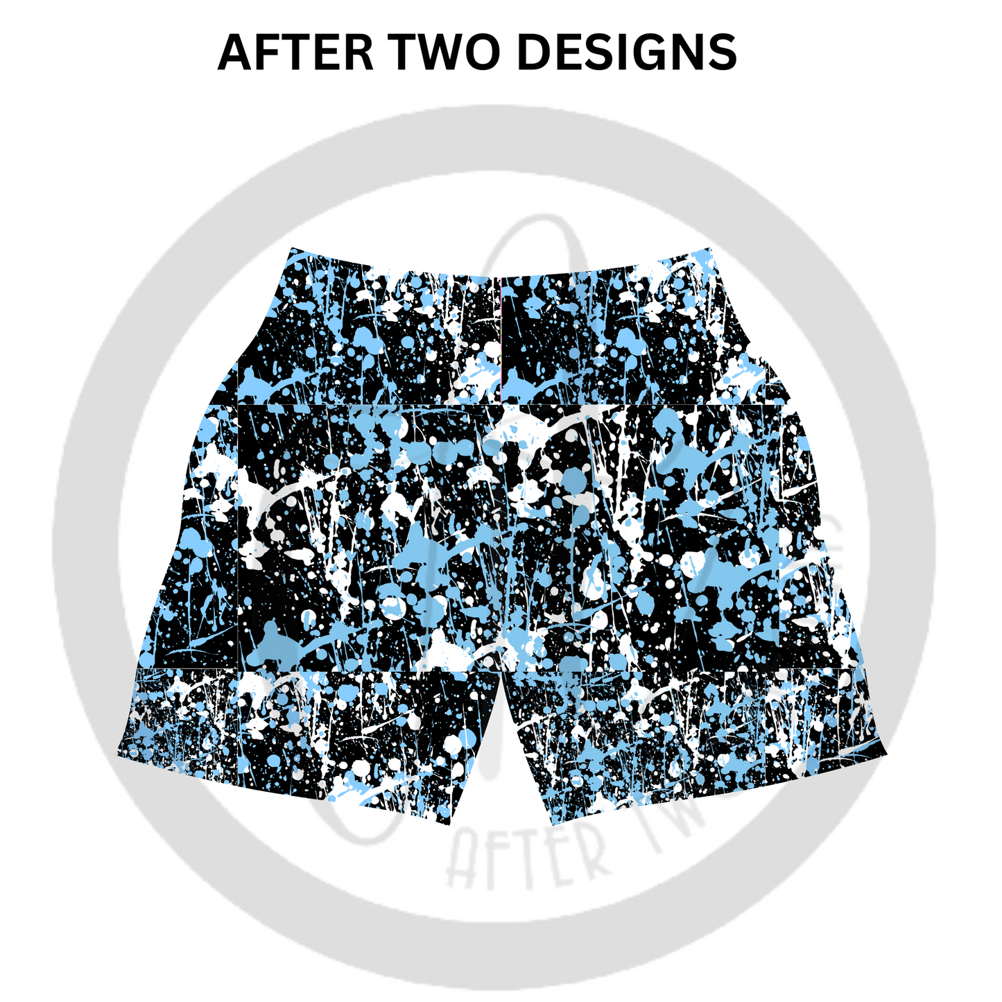 Sting Black Graffiti Shorts - PRESALE