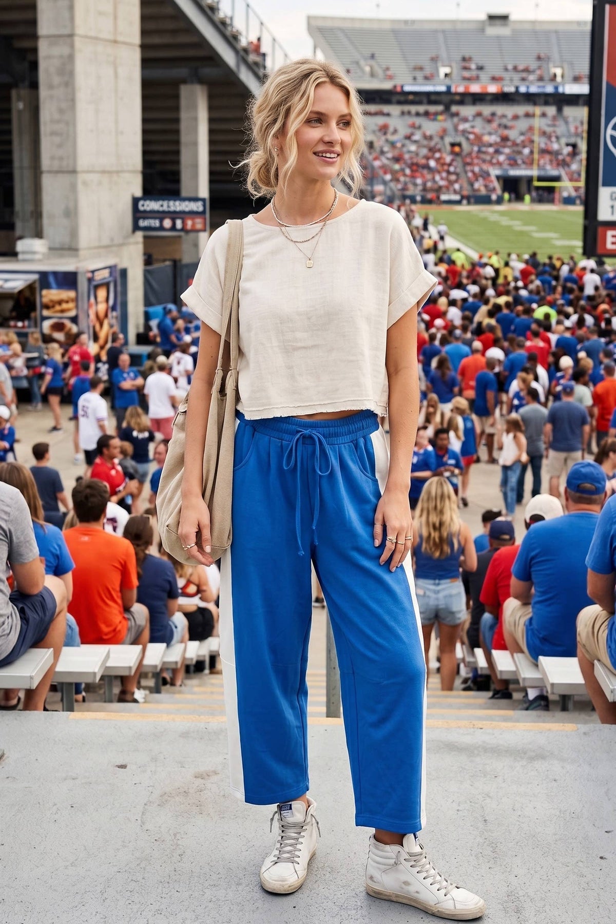 Scuba Side Panel Gameday Relaxed Pants - IN STOCK