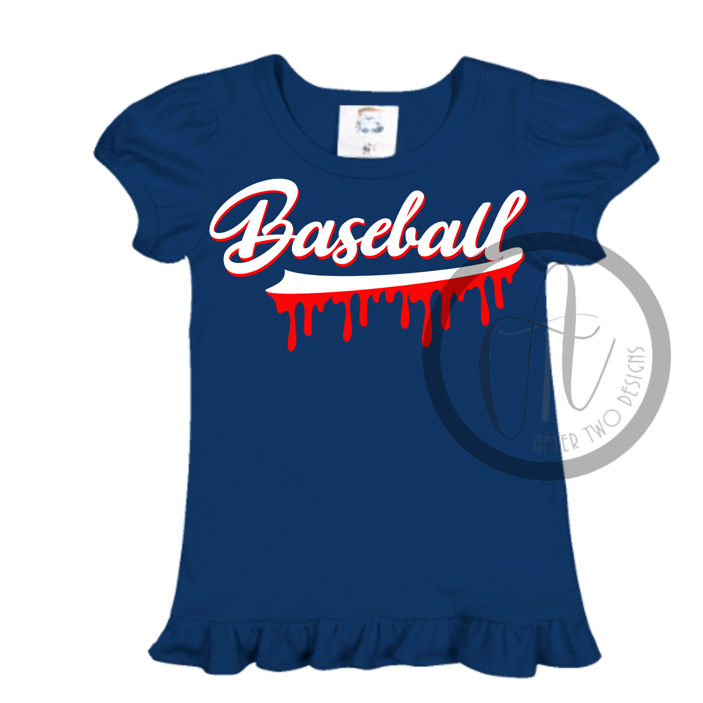 Ruffle Baseball Drip