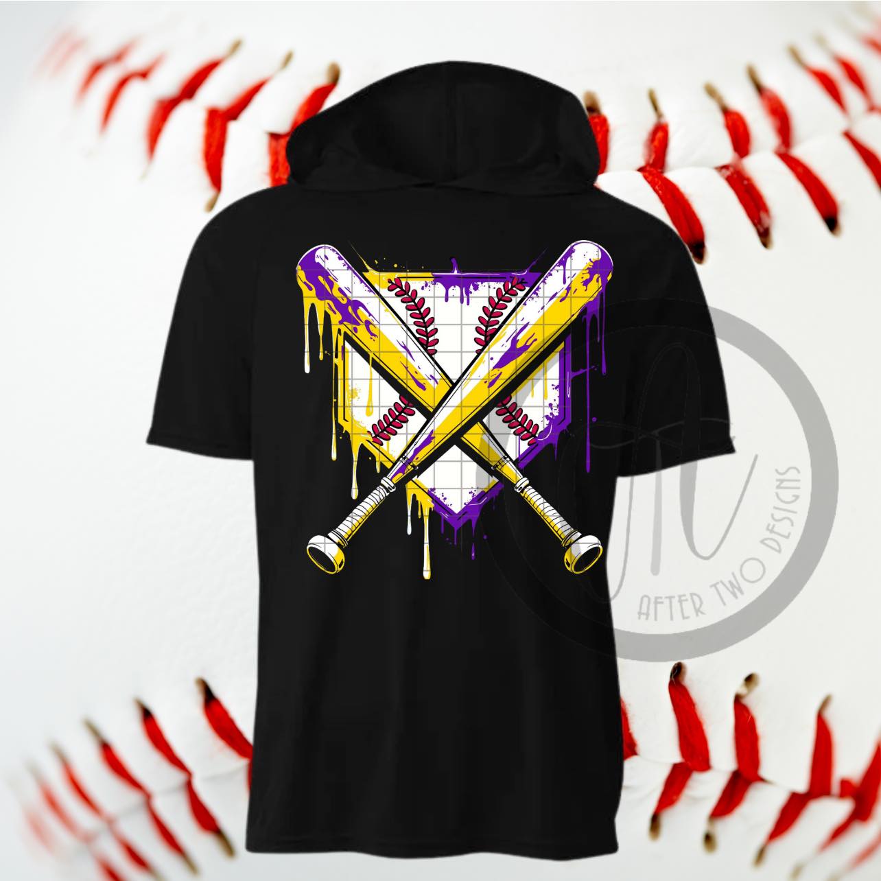 Tigers Hooded Drip Black Shirt - DriFit A4 (Copy)