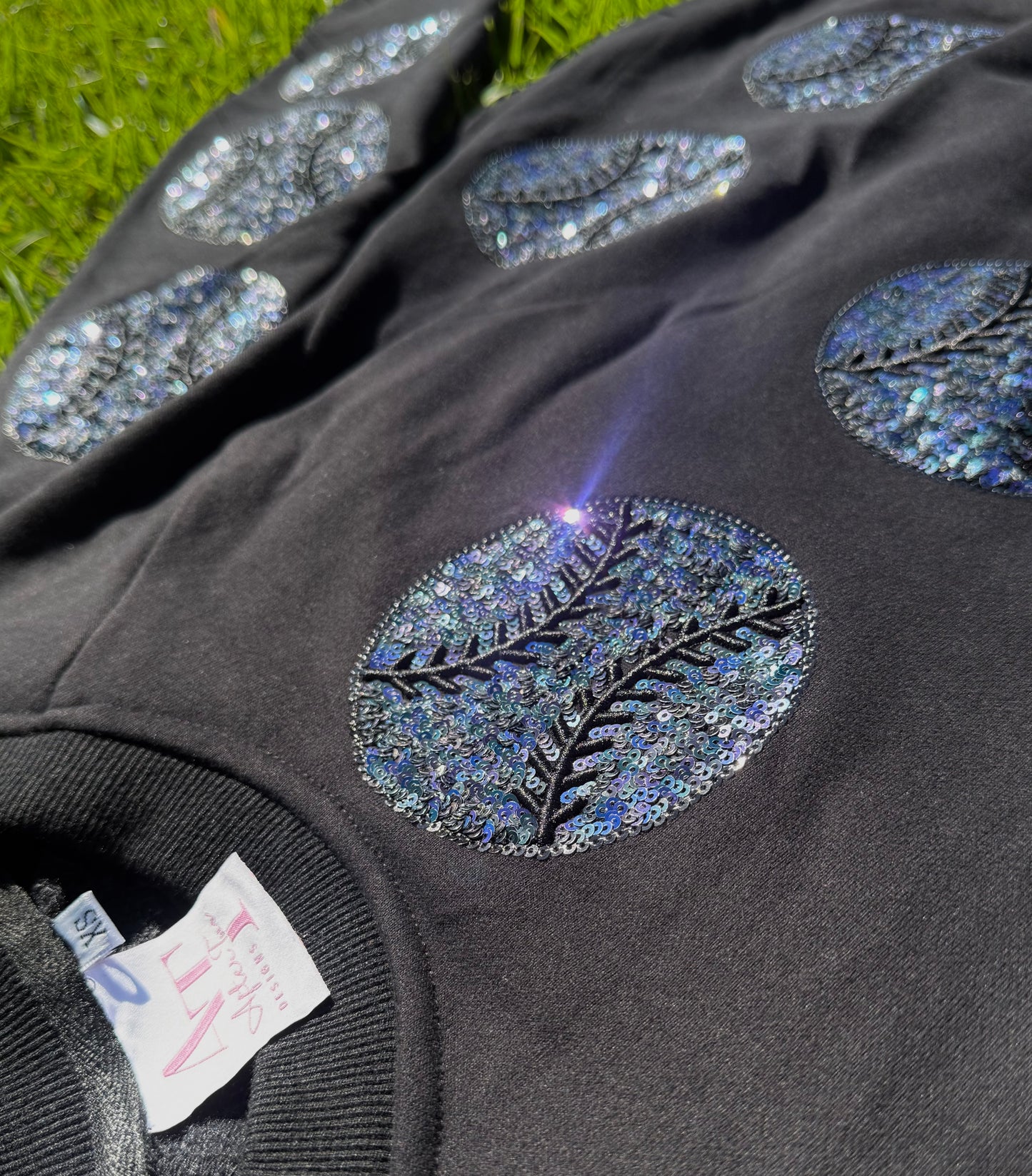 Black Baseball Sweatshirt IN STOCK