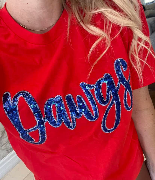 Dawgs Sequin Tee IN STOCK