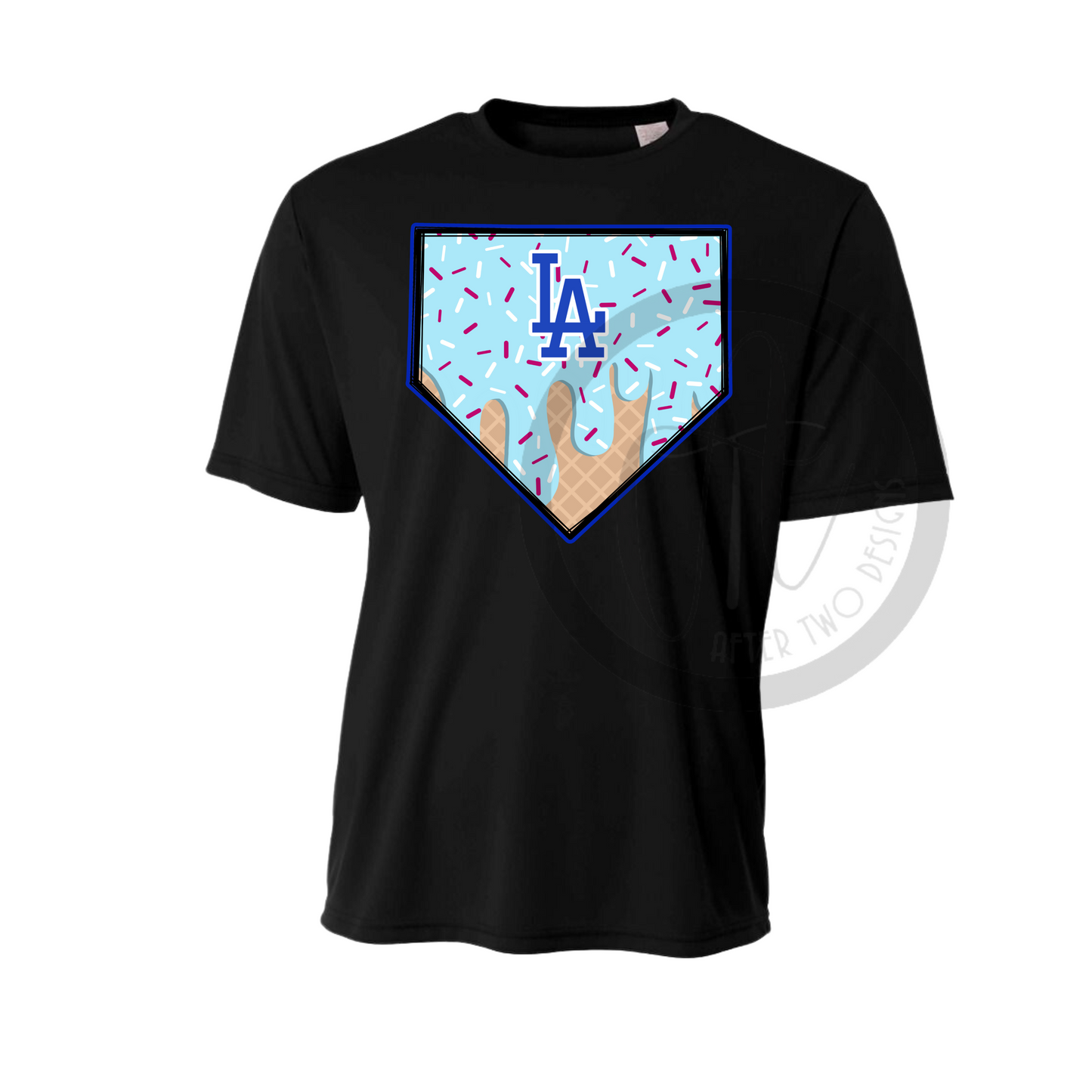 LA Blue Plate - A4 Dri-Fit