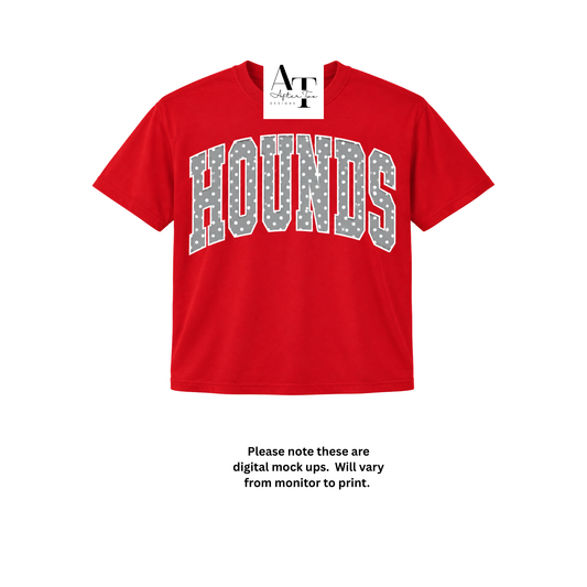 Hounds Dot Women Bella Canvas- PRESALE