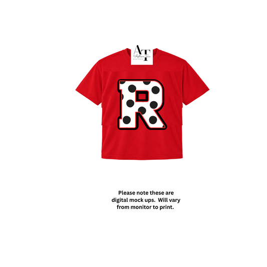 R Dot Women Bella Canvas- PRESALE