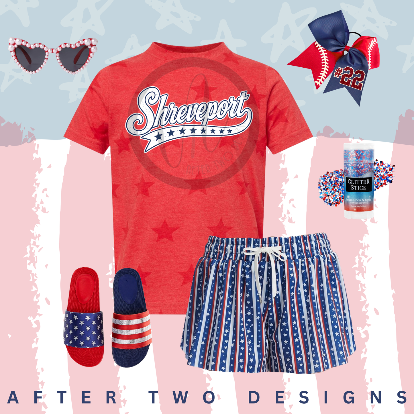 Red Star Tee Youth/Toddler- TEAM NAME CAN BE CHANGED