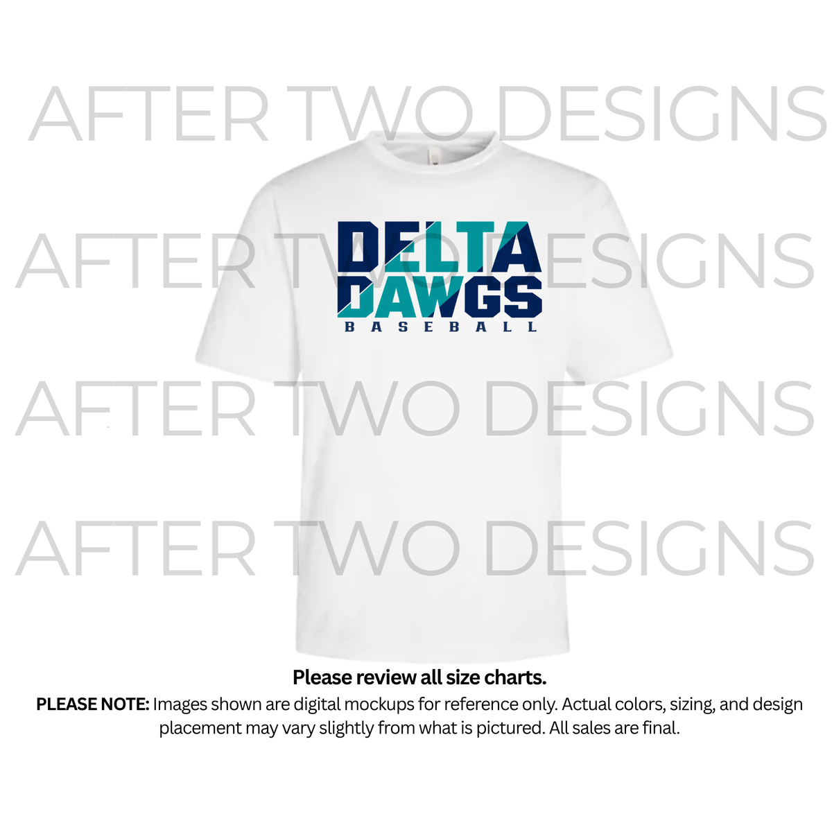 Delta Dawgs Stacked Drifit A2D Tee - PRESALE