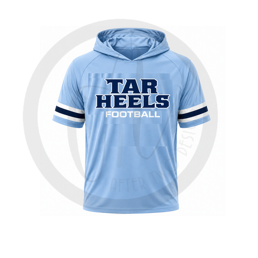 Tar Heels Hooded A2D  Drifit - PRESALE