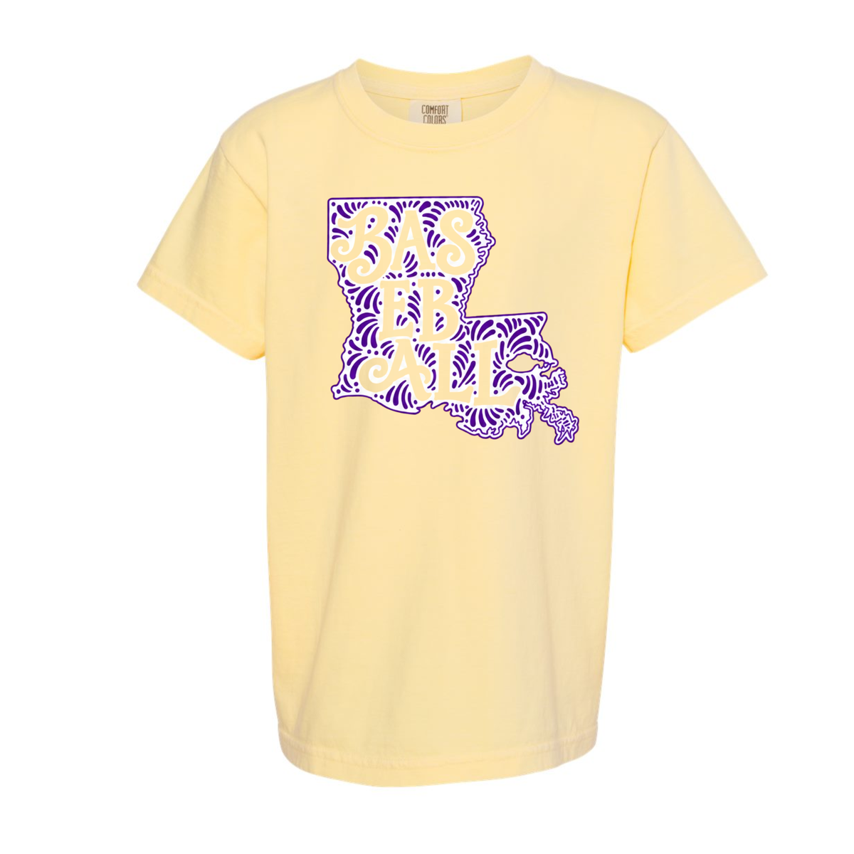 YOUTH Unisex LA Baseball Comfort Colors PRESALE