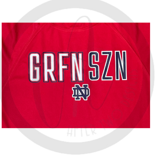 GRFN SZN A4 Tee Red PRESALE