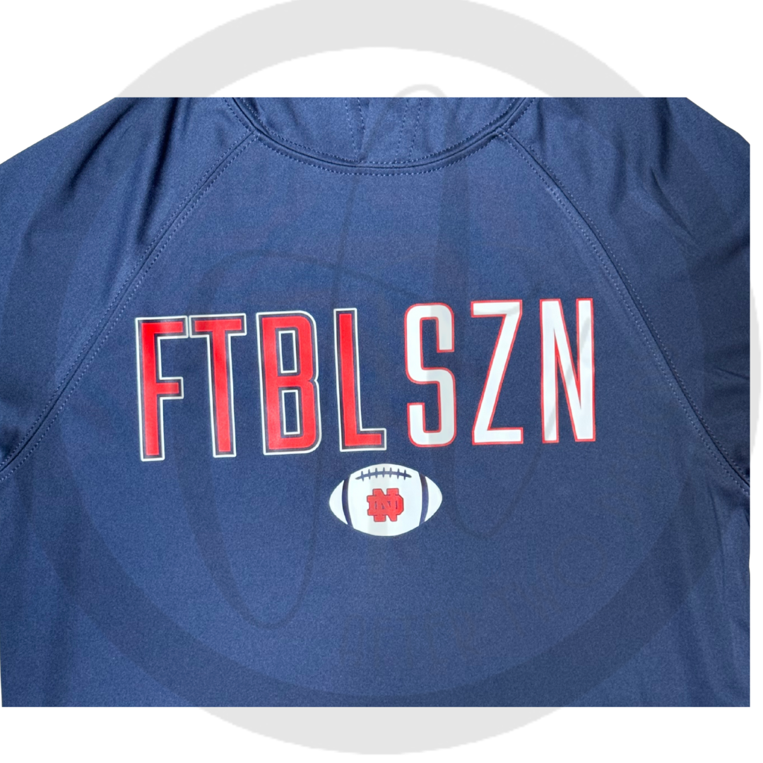 FTBL SZN Navy A4 Tee PRESALE