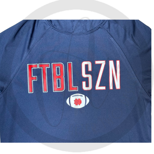 FTBL SZN Navy A4 Tee PRESALE