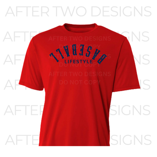 Baseball Lifestyle R/B MTO Drifit