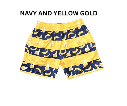 Bananas Block Shorts - IN STOCK