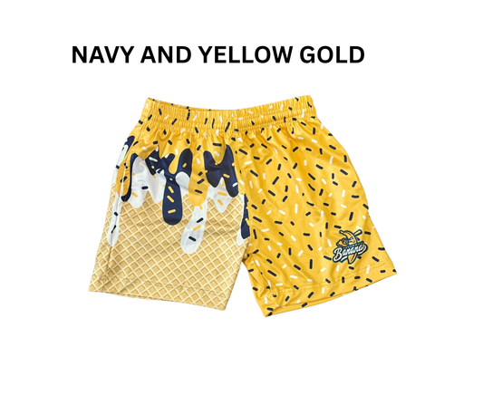 Bananas Drip Athletic Shorts IN STOCK