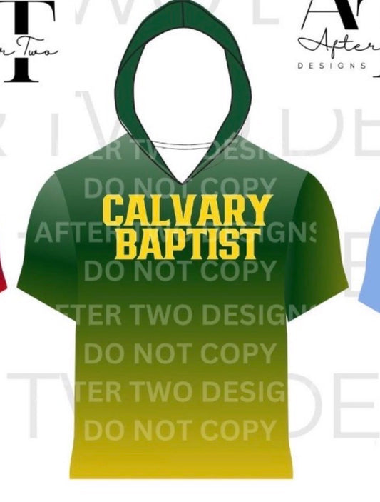 Calvary Baptist Two Tone Hooded IN STOCK- DRIFIT