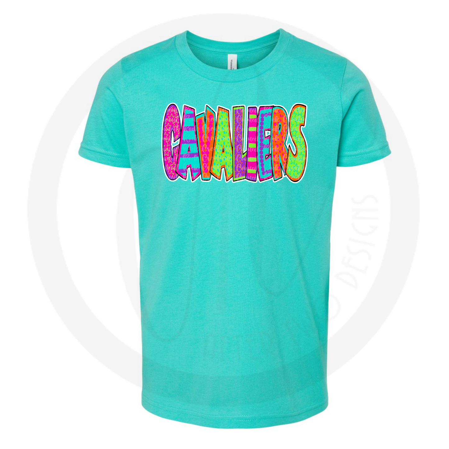 Teal Cavaliers - Bella Canvas