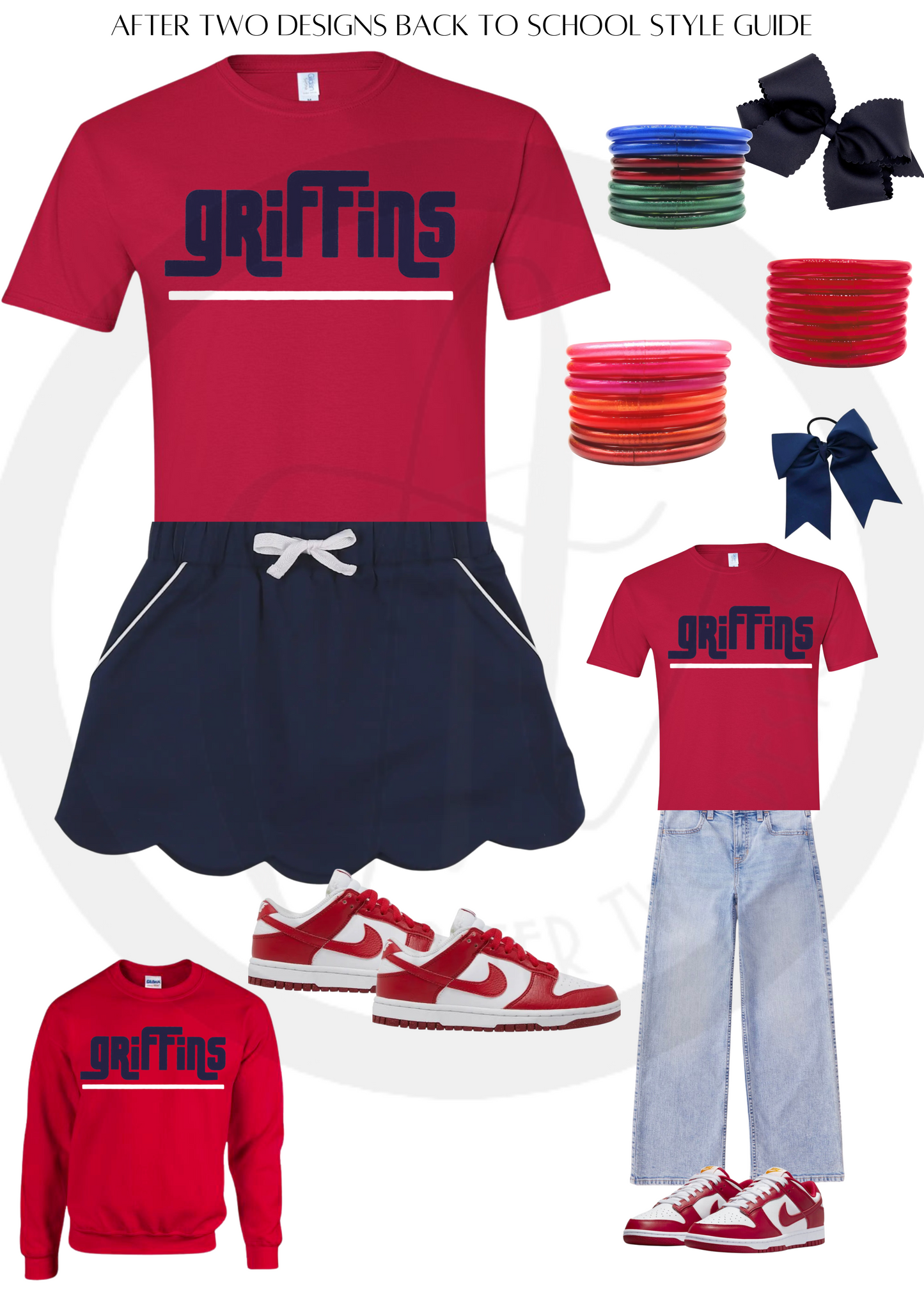 Griffins Retro Red