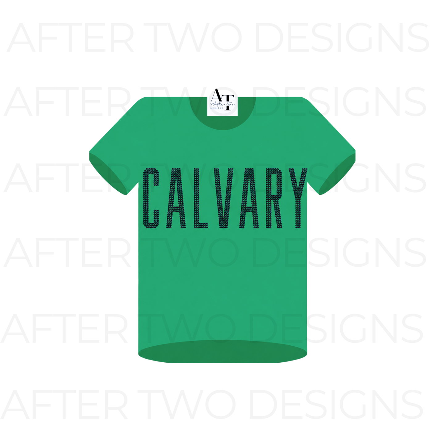 CALVARY Rhinestone Relaxed Tee- PRESALE