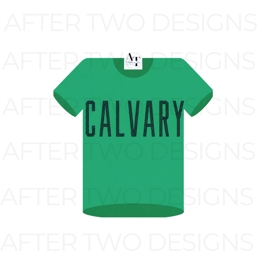 CALVARY Rhinestone Relaxed Tee- PRESALE