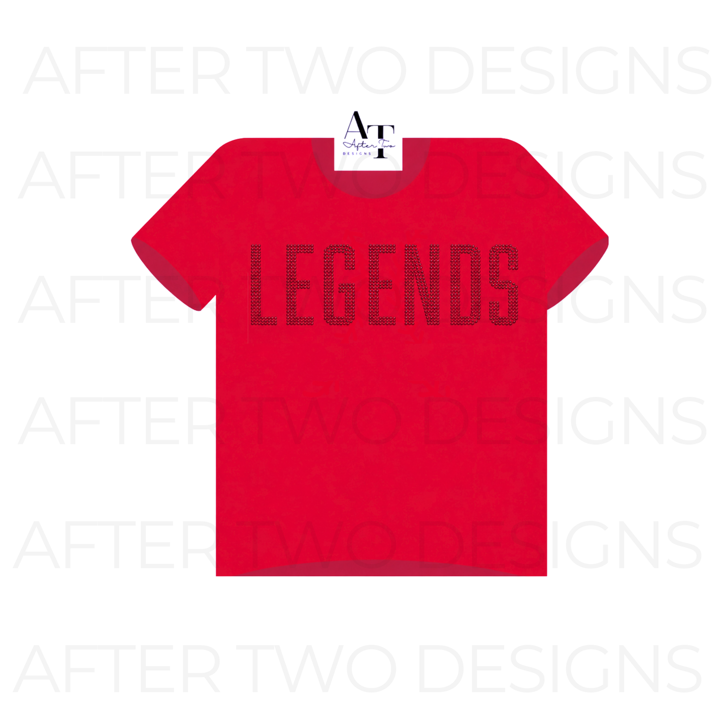 LEGENDS Rhinestone Relaxed Tee- PRESALE