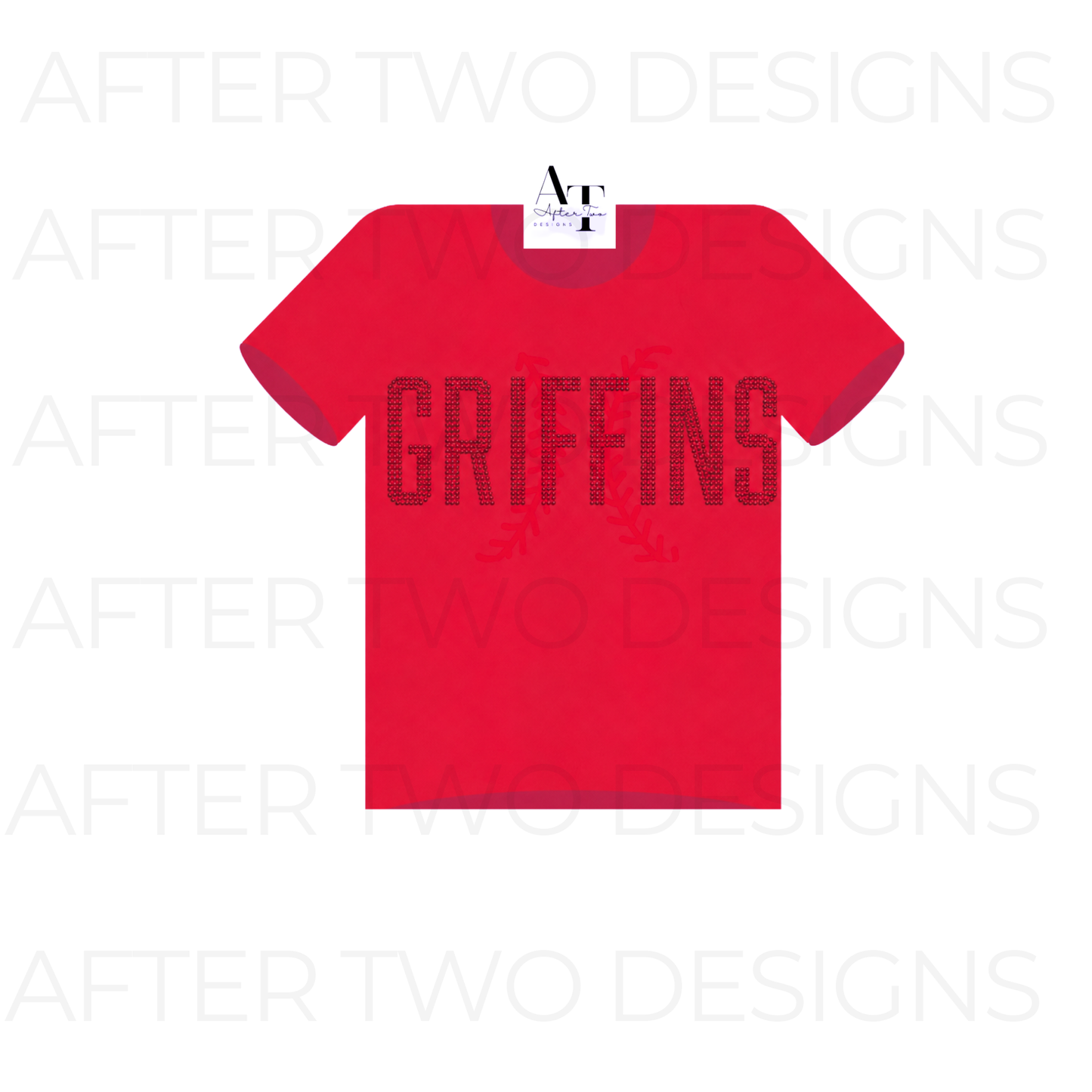 GRIFFINS Rhinestone Relaxed Tee- PRESALE