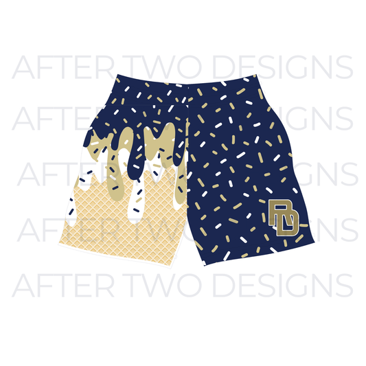 RiverDogs Drip Shorts - PRESALE