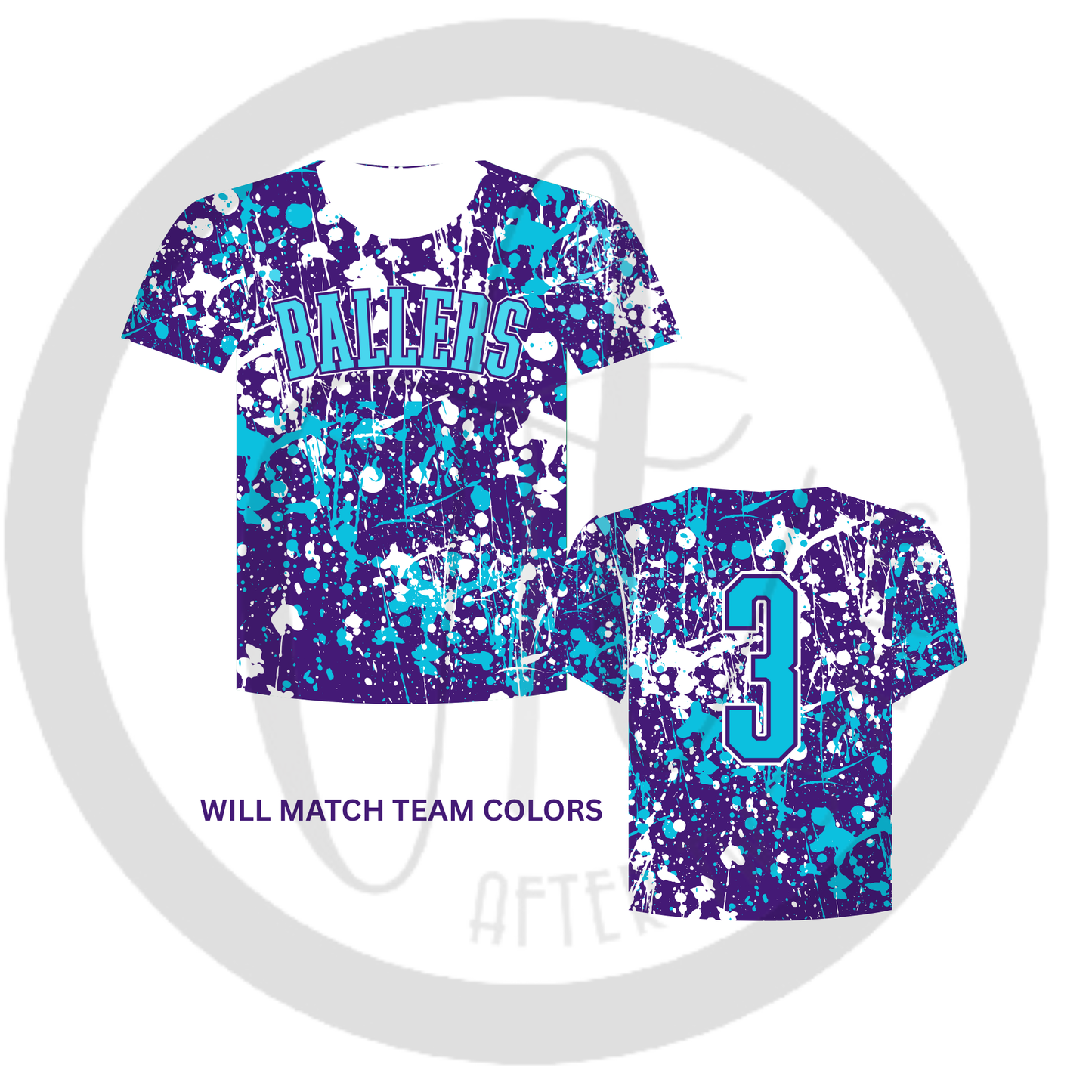 Ballers Splatter Drifit Tee